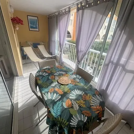 T2 Cabine, Piscine, Parking, Pres Cap D'agde - Fr-1-749-76 아파트