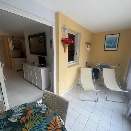 T2 Cabine, Piscine, Parking, Pres Cap D'agde - Fr-1-749-76 *